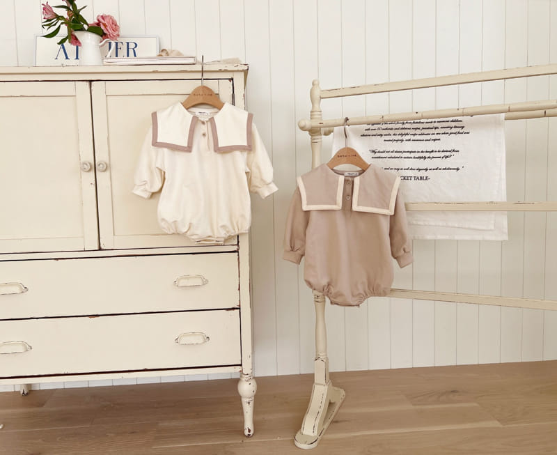 Bebe Nine - Korean Baby Fashion - #babywear - Bebe B Classic Collar Body Suit - 8