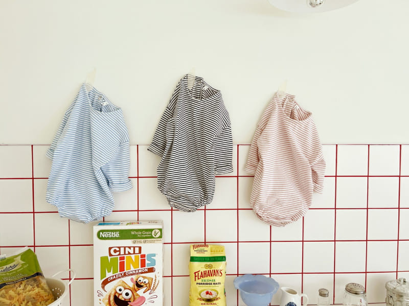 Bebe Nine - Korean Baby Fashion - #onlinebabyboutique - Bebe B Daily ST Body Suit