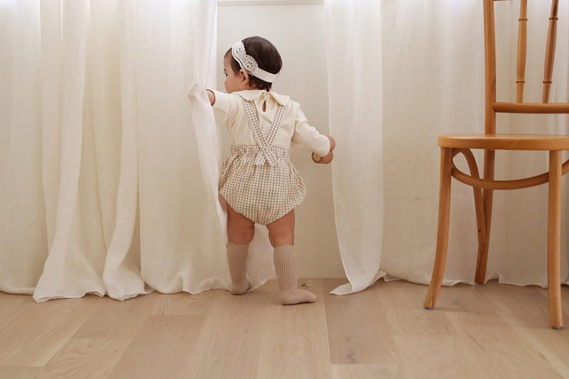 Bebe Nine - Korean Baby Fashion - #onlinebabyshop - Bebe B Potto Bloomers Dungarees - 9