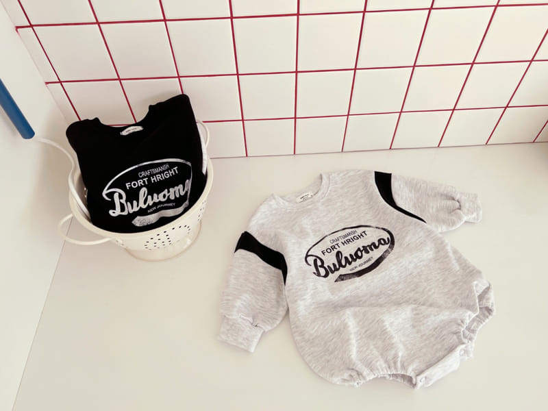Bebe Nine - Korean Baby Fashion - #onlinebabyshop - Bebe B Color Crack Body Suit