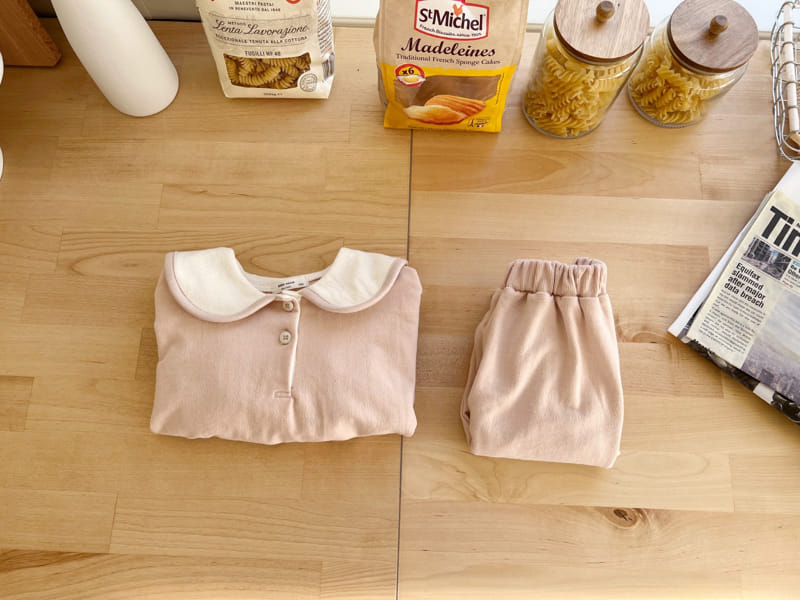 Bebe Nine - Korean Baby Fashion - #onlinebabyshop - Bebe B Circle Sera Top Bottom Set - 4