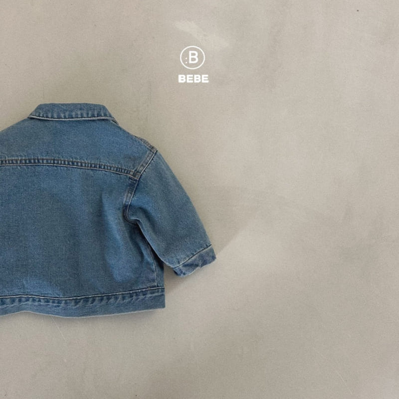 Bella Bambina - Korean Baby Fashion - #babyfashion - Bebe Shadow Denim Jacket - 6
