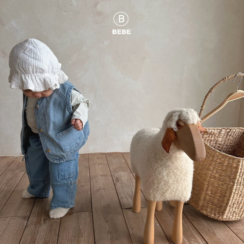 Bella Bambina - Korean Baby Fashion - #babygirlfashion - Bebe Gunbbang Denim Pants - 9