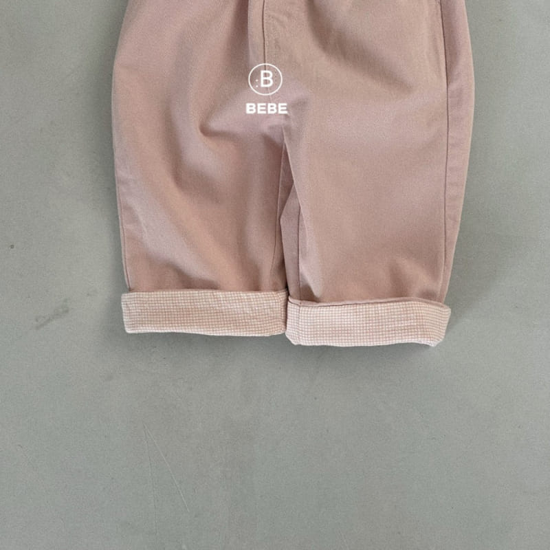 Bella Bambina - Korean Baby Fashion - #babylifestyle - Bebe Check Rolling Pants - 7