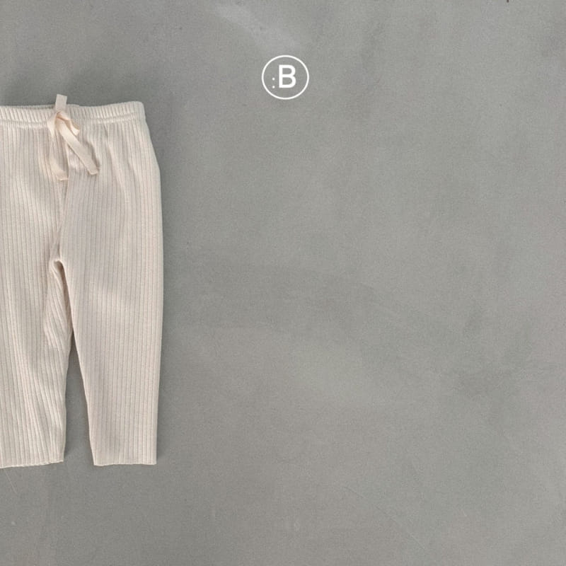 Bella Bambina - Korean Baby Fashion - #babyoninstagram - Bebe Rib Dekki Leggigns - 4