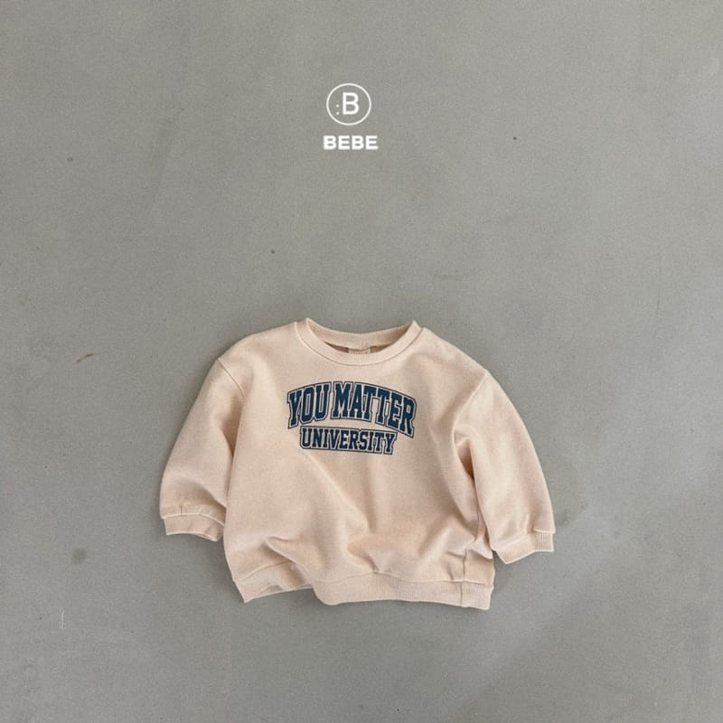 Bella Bambina - Korean Baby Fashion - #babyoutfit - Bebe Matte Sweatshirt - 2