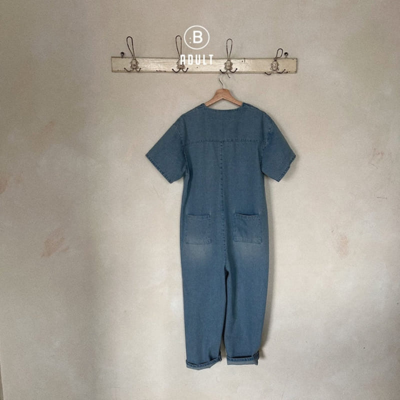 Bella Bambina - Korean Women Fashion - #vintageinspired - Adult Pwoo Denim Body Suit Adult - 3