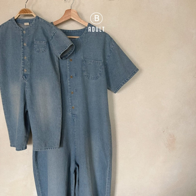 Bella Bambina - Korean Women Fashion - #womensfashion - Adult Pwoo Denim Body Suit Adult - 2
