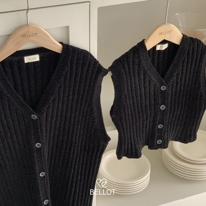 Bellot - Korean Children Fashion - #childofig - Basic Vest With Mom - 5