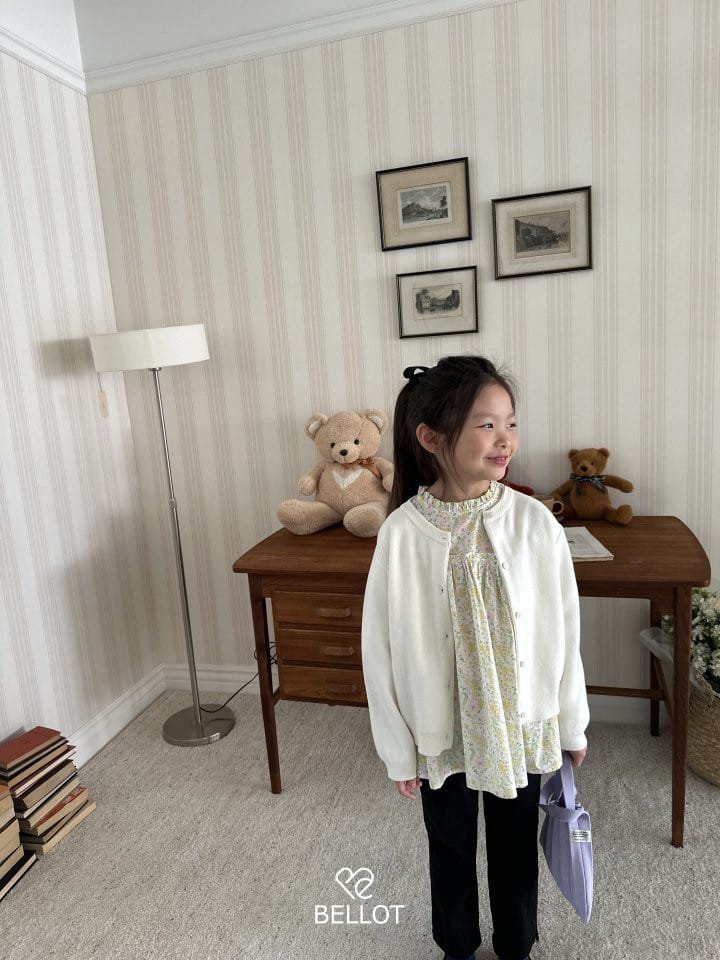 Bellot - Korean Children Fashion - #designkidswear - Rudy Flower Blouse - 8