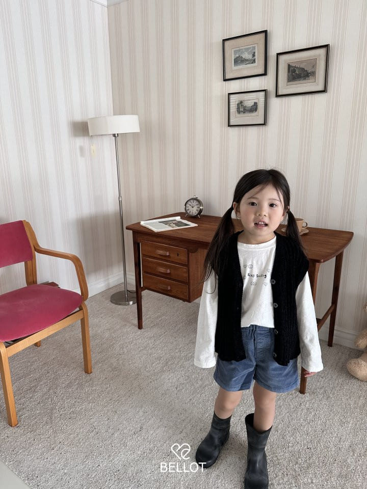 Bellot - Korean Children Fashion - #designkidswear - Smiling Tee - 6