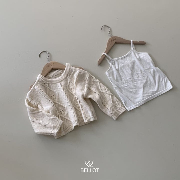 Bellot - Korean Children Fashion - #fashionkids - Shoulder String Sleeveless - 2