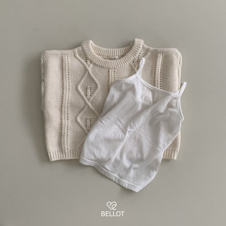 Bellot - Korean Children Fashion - #kidsshorts - Shoulder String Sleeveless - 4