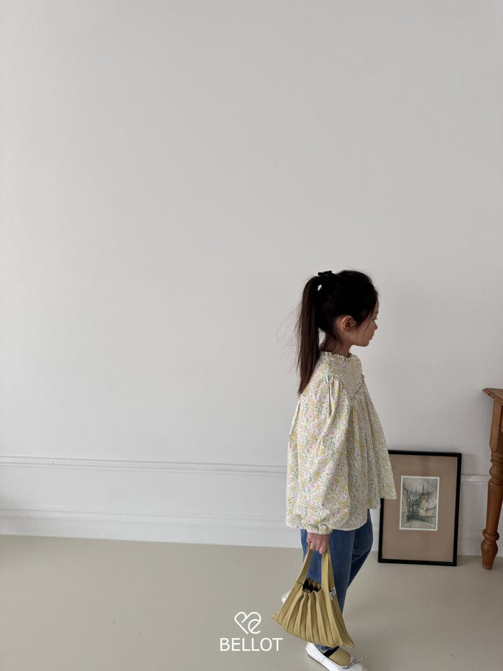Bellot - Korean Children Fashion - #stylishchildhood - Rudy Flower Blouse - 5
