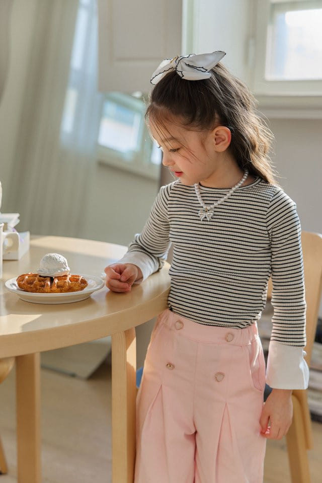 Berry Berry - Korean Children Fashion - #childofig - Orgel Rib Tee - 11