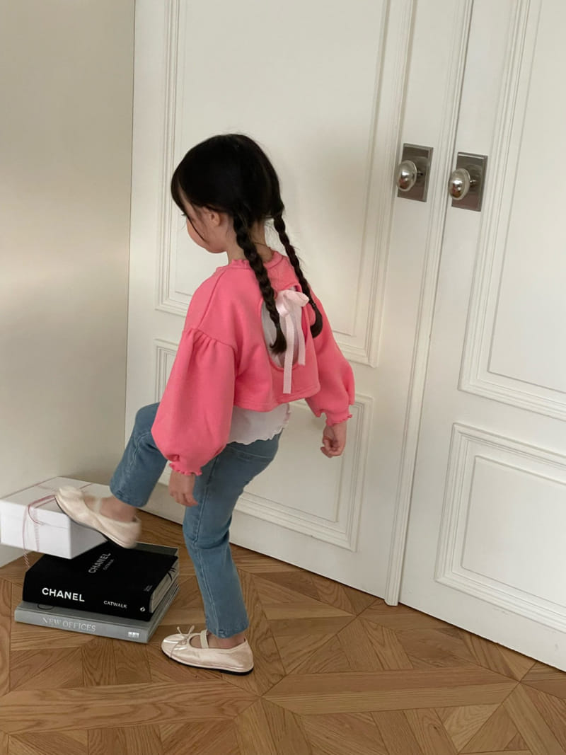 Berry Berry - Korean Children Fashion - #fashionkids - Reversal Heart Sweatshirt - 4