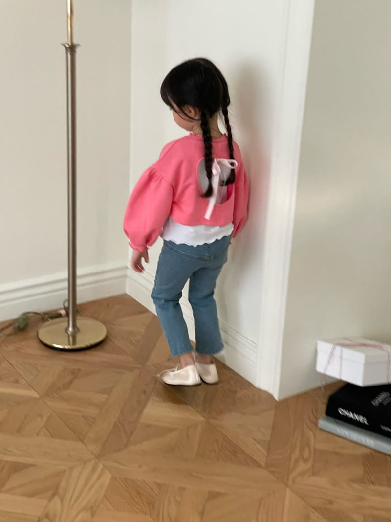 Berry Berry - Korean Children Fashion - #kidsstore - Reversal Heart Sweatshirt - 5