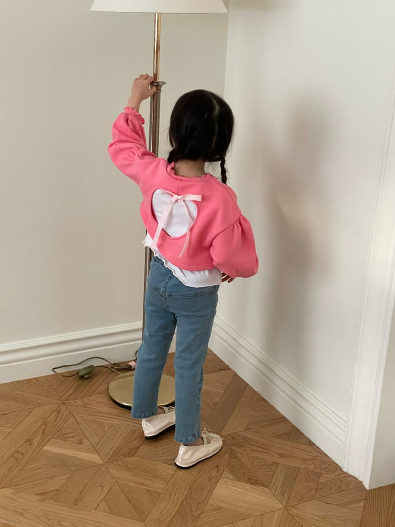 Berry Berry - Korean Children Fashion - #littlefashionista - Reversal Heart Sweatshirt - 8