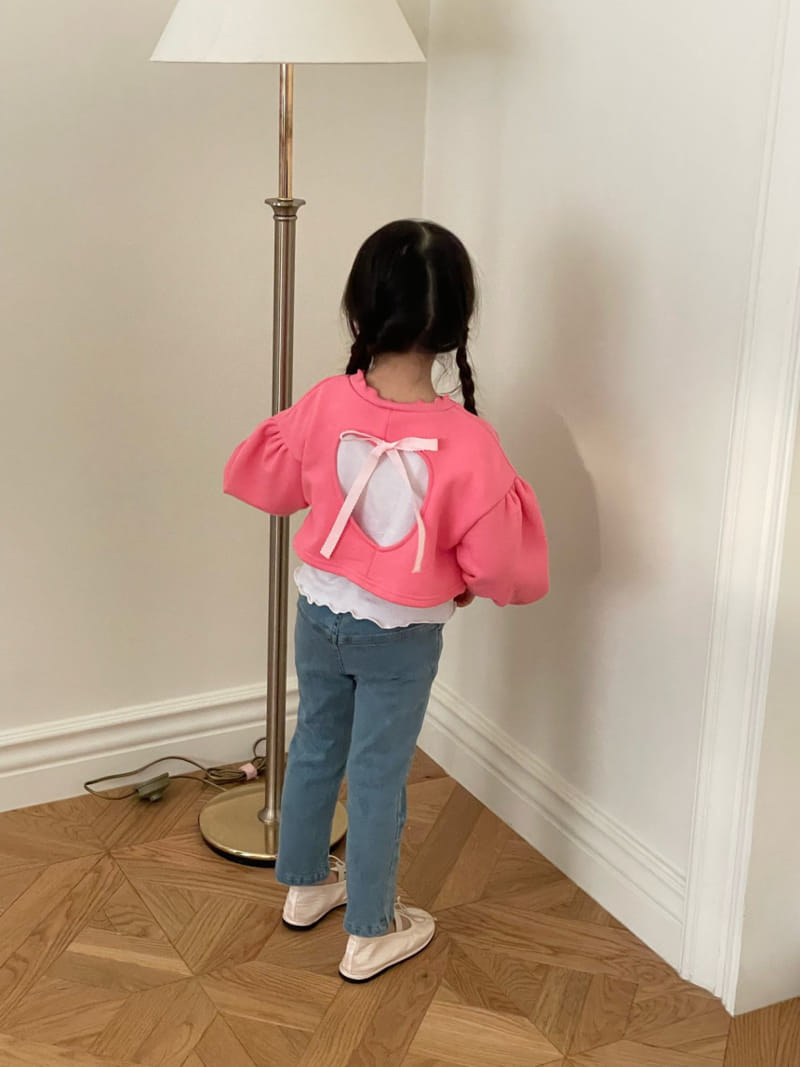 Berry Berry - Korean Children Fashion - #prettylittlegirls - Reversal Heart Sweatshirt - 11