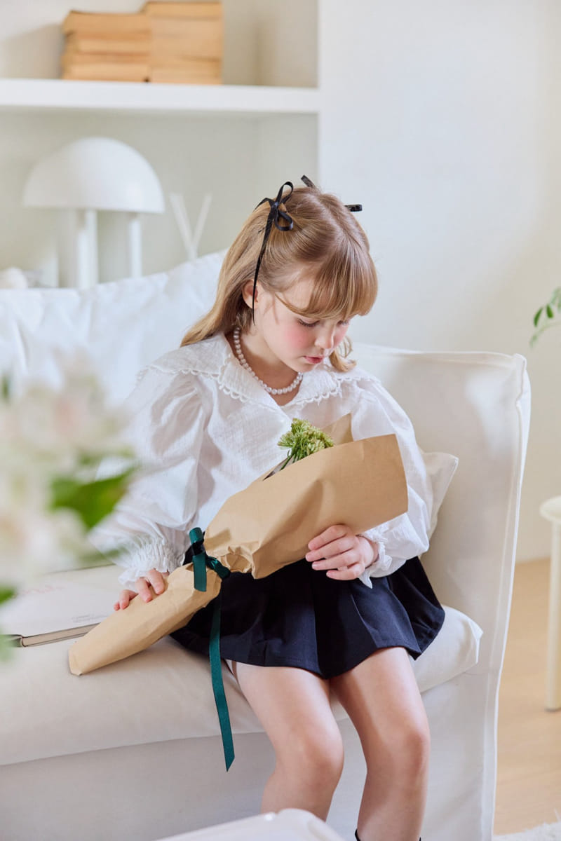 Berry Berry - Korean Children Fashion - #toddlerclothing - Collar Blouse - 5