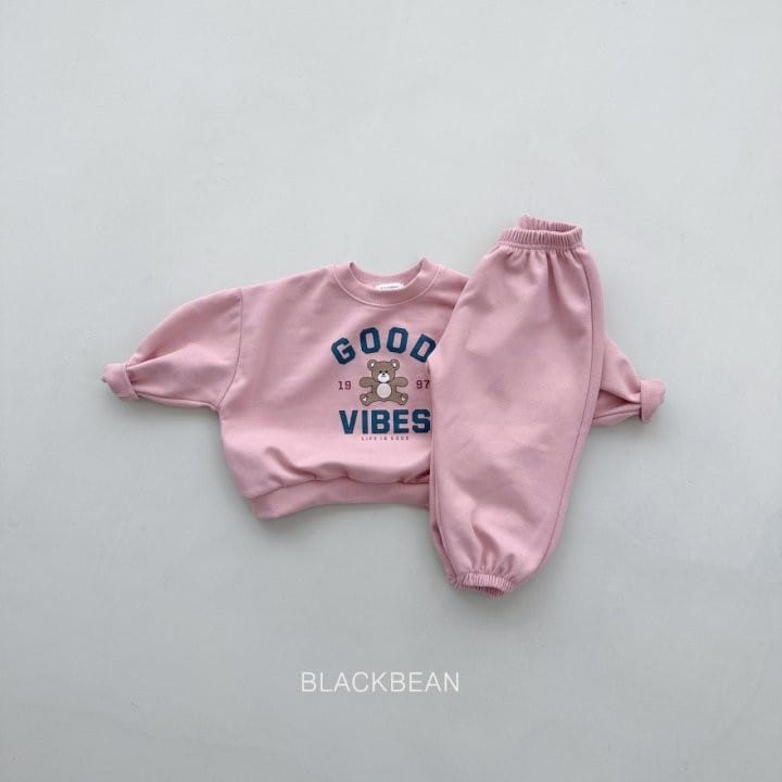 Black Bean - Korean Children Fashion - #Kfashion4kids - Vibe Top Bottom Set - 6