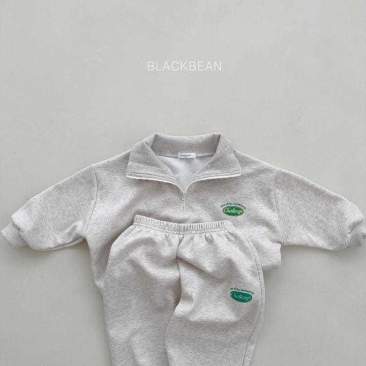 Black Bean - Korean Children Fashion - #stylishchildhood - Urban Top Bottom Set - 4