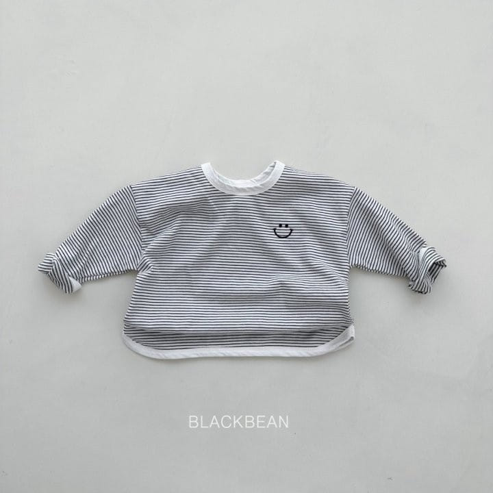 Black Bean - Korean Children Fashion - #prettylittlegirls - Brown Piping Tee - 4