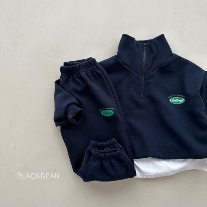 Black Bean - Korean Children Fashion - #discoveringself - Urban Top Bottom Set - 7