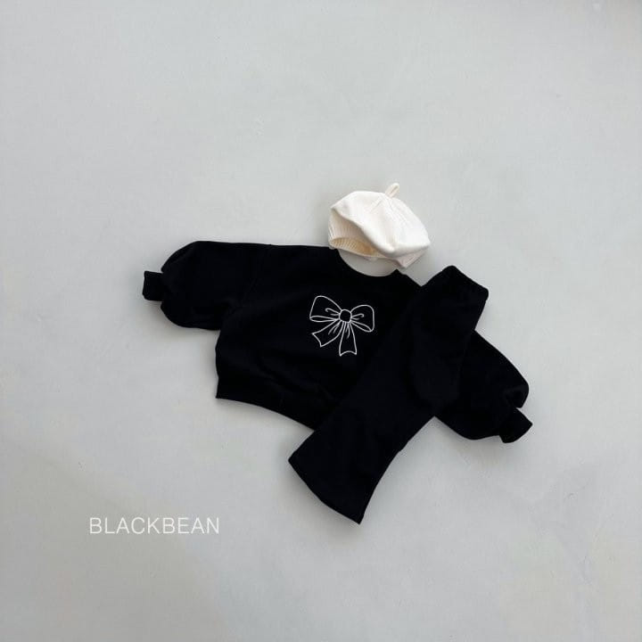Black Bean - Korean Children Fashion - #kidzfashiontrend - Cream Top Bottom Set - 8