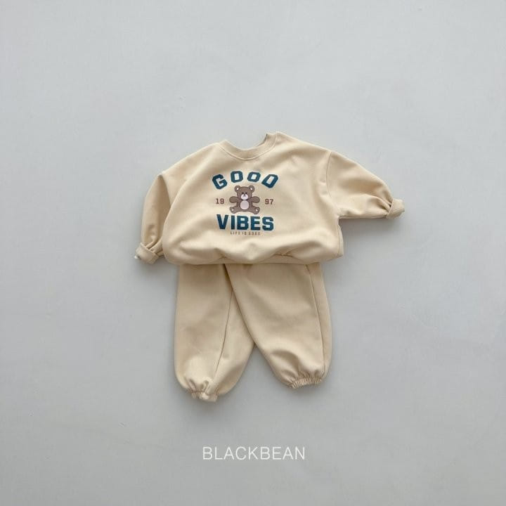 Black Bean - Korean Children Fashion - #littlefashionista - Vibe Top Bottom Set - 7