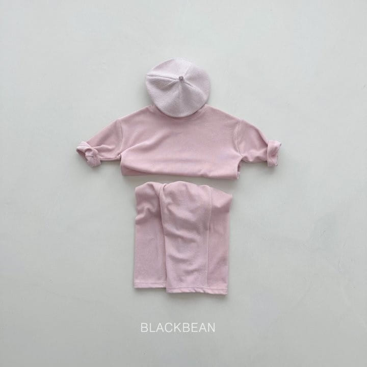 Black Bean - Korean Children Fashion - #stylishchildhood - Soft Top Bottom Set With Mom - 7