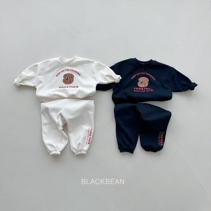 Black Bean - Korean Children Fashion - #stylishchildhood - Lucky Top Bottom Set
