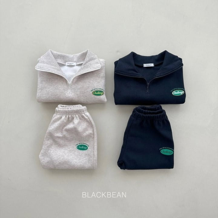 Black Bean - Korean Children Fashion - #todddlerfashion - Urban Top Bottom Set