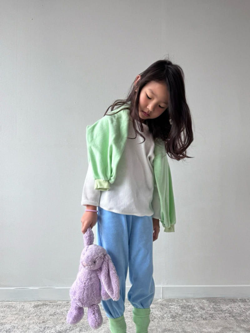 Bon Bon Butik - Korean Children Fashion - #fashionkids - Waffle Basic Tee - 7