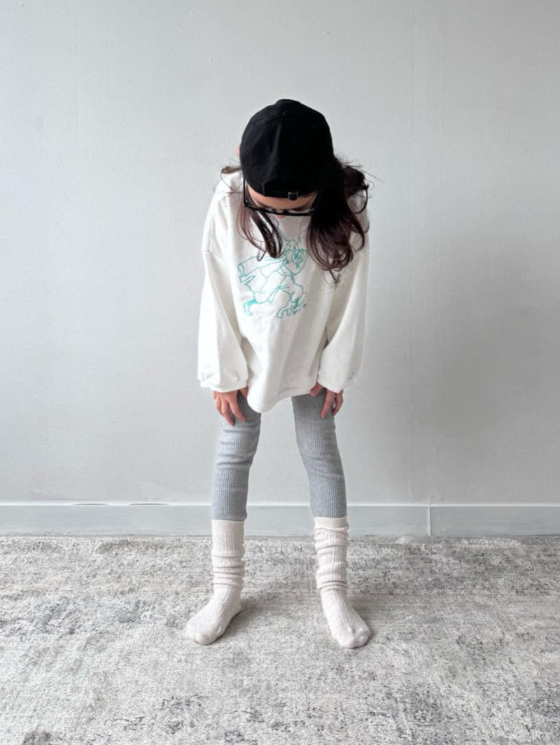 Bon Bon Butik - Korean Children Fashion - #toddlerclothing - Rib Leggings - 5