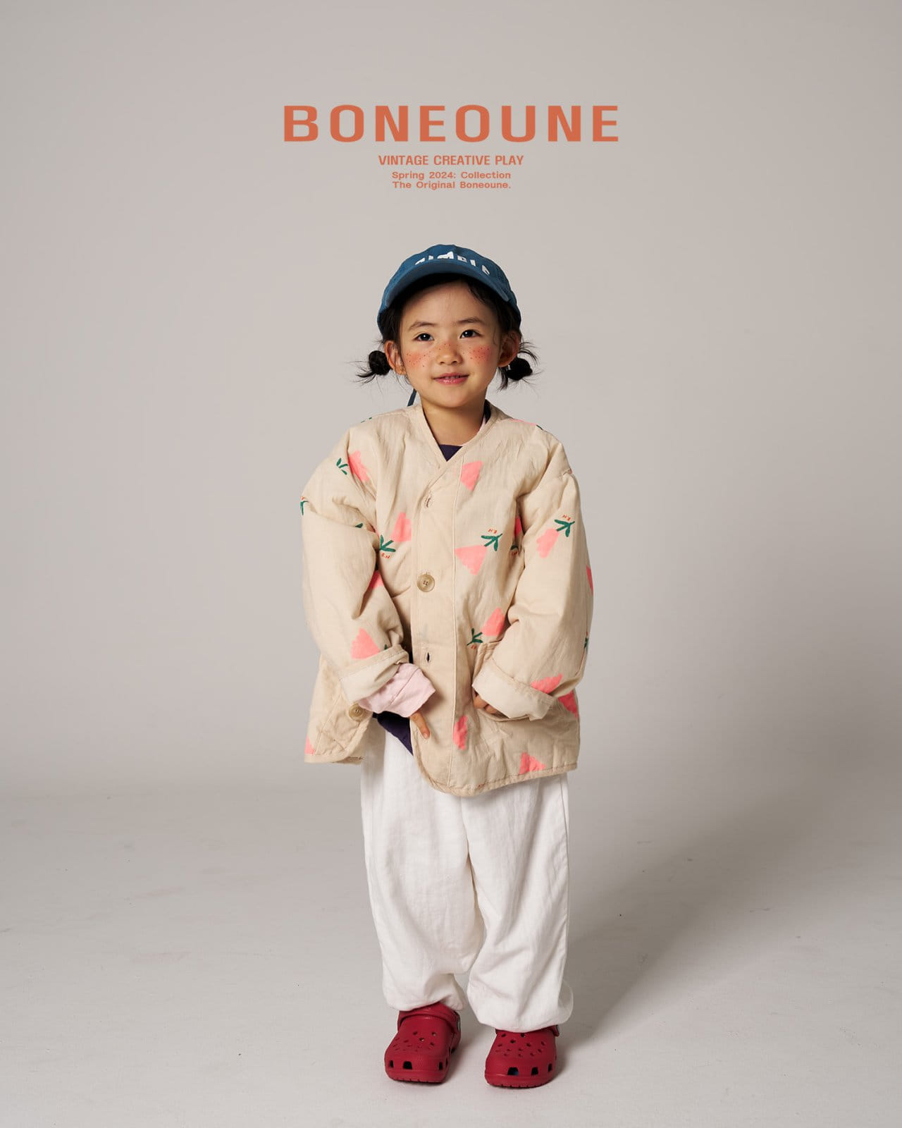 Boneoune - Korean Children Fashion - #kidsshorts - Triangle Flower Overlap - 6