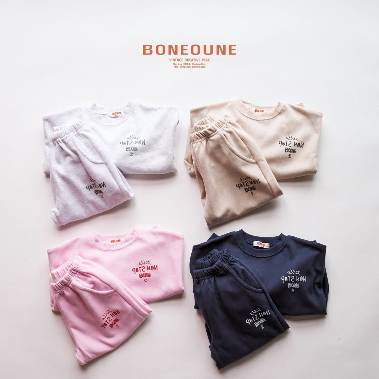 Boneoune - Korean Children Fashion - #littlefashionista - Daily Reversible Jogger Pants - 2