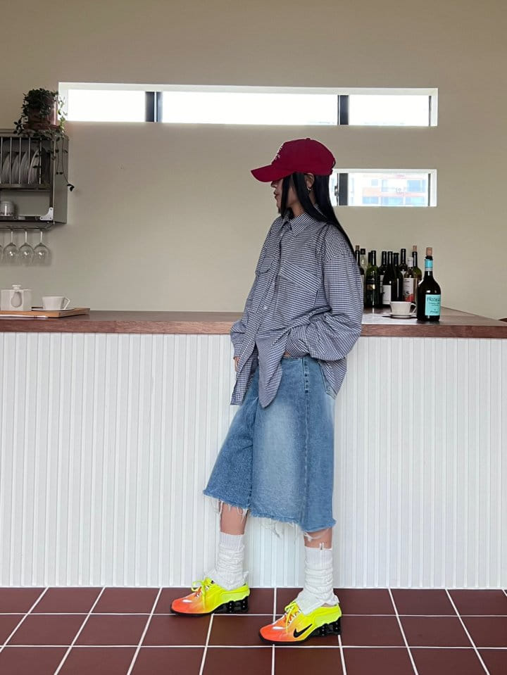 Bricklane - Korean Women Fashion - #momslook - Check Shirt - 9