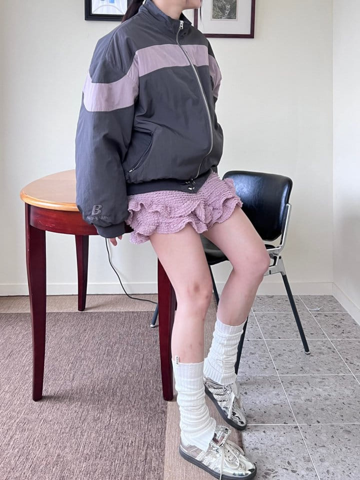 Bricklane - Korean Women Fashion - #momslook - All Love Double Frill Shorts - 5