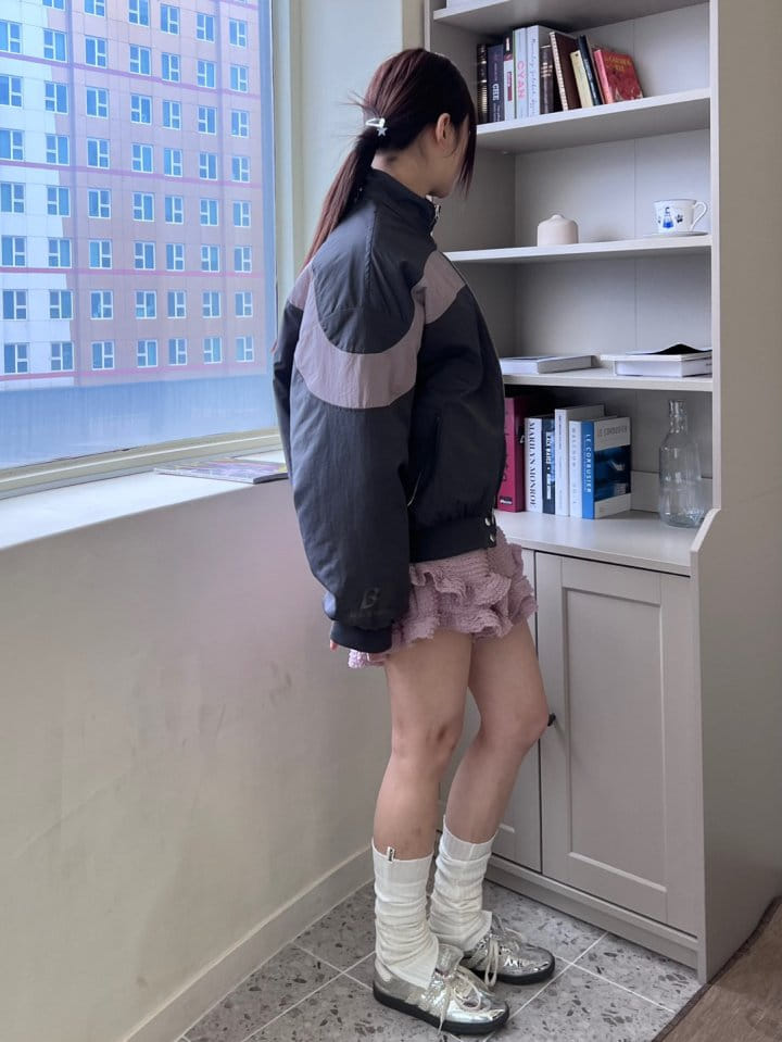Bricklane - Korean Women Fashion - #momslook - Round Color Block Jumper - 6