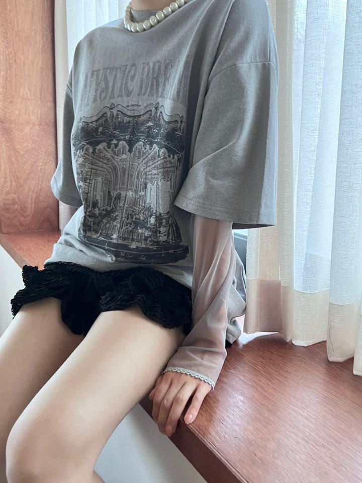 Bricklane - Korean Women Fashion - #womensfashion - All Love Double Frill Shorts - 10