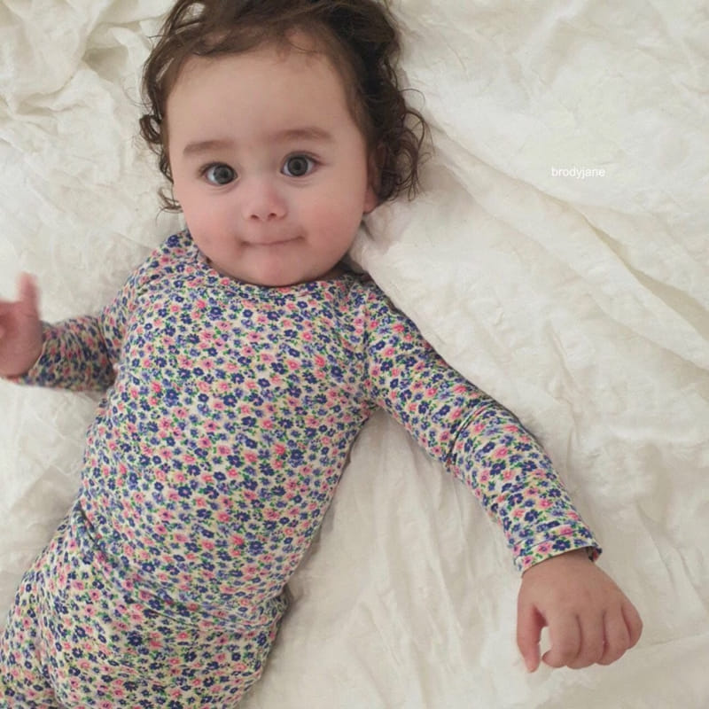 Brody Jane - Korean Baby Fashion - #babyboutique - Liberty U Long Sleeves Top Bottom Set - 4