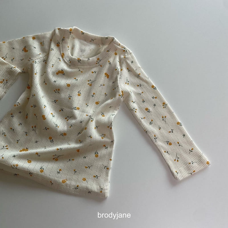 Brody Jane - Korean Children Fashion - #prettylittlegirls - Yellow Flower Top Bottom Set - 10