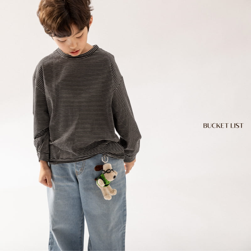 Bucket List - Korean Children Fashion - #Kfashion4kids - Brush Wide Pants - 3