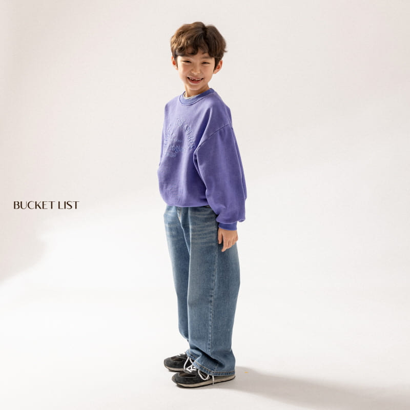 Bucket List - Korean Children Fashion - #Kfashion4kids - Pig Embroidery Sweatshirt - 5