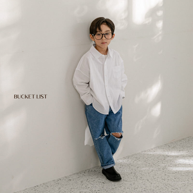 Bucket List - Korean Children Fashion - #childofig - City Over Shirt - 4