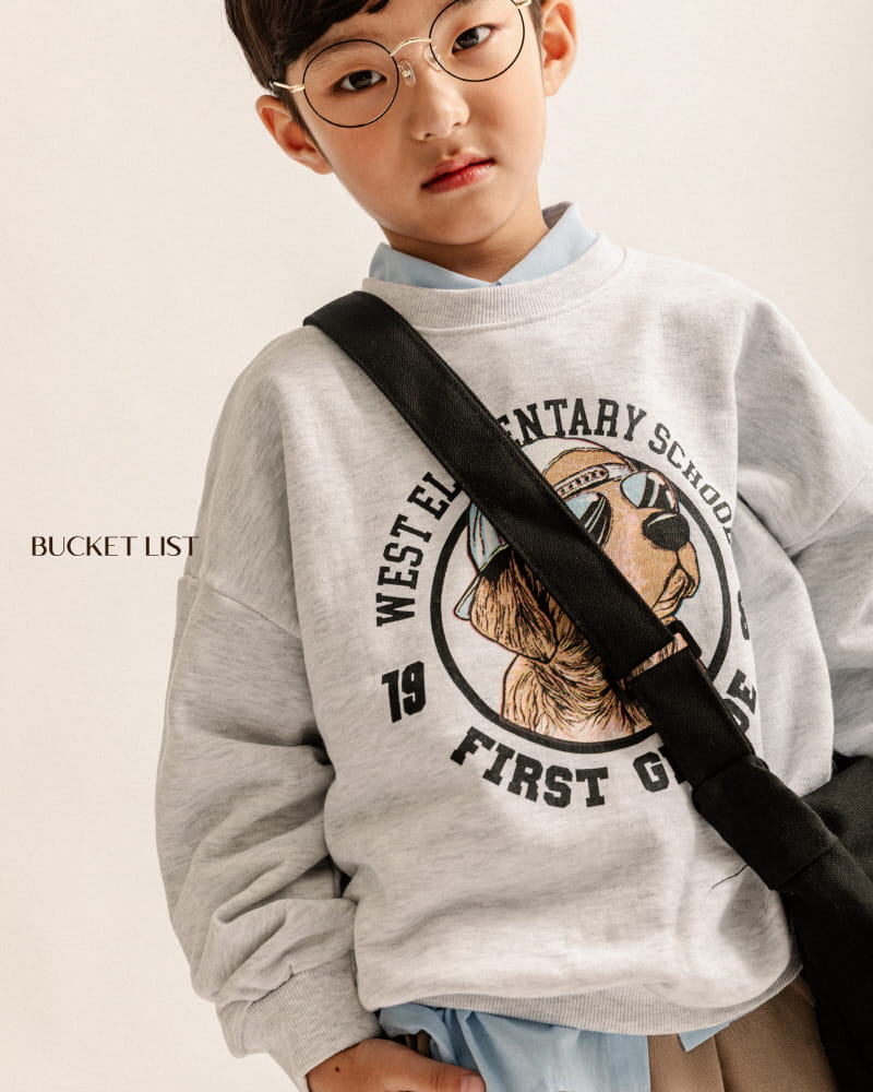 Bucket List - Korean Children Fashion - #designkidswear - Retriever Sweatshirt