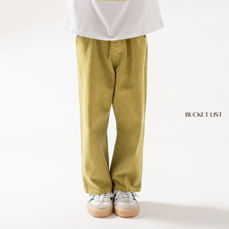 Bucket List - Korean Children Fashion - #kidsshorts - Pig Dyeing Pants - 9