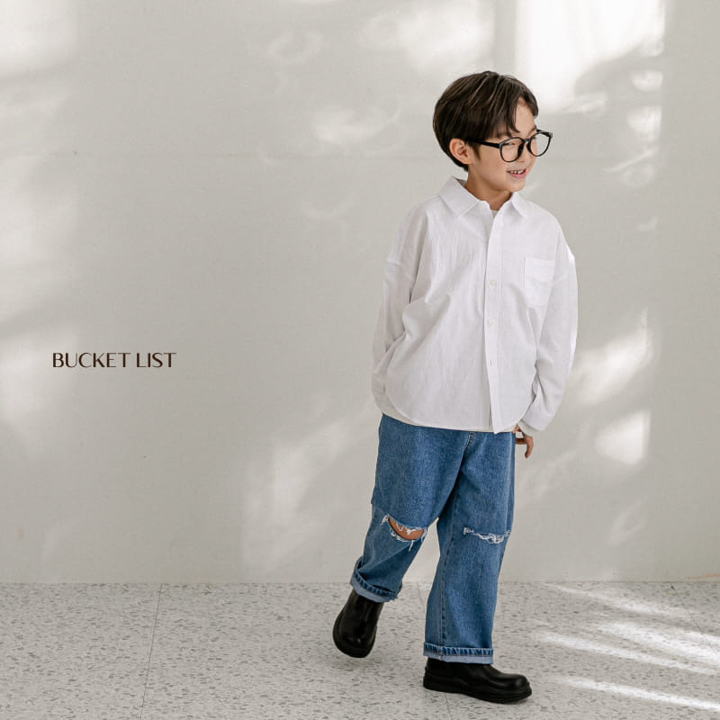 Bucket List - Korean Children Fashion - #kidsstore - City Over Shirt - 10