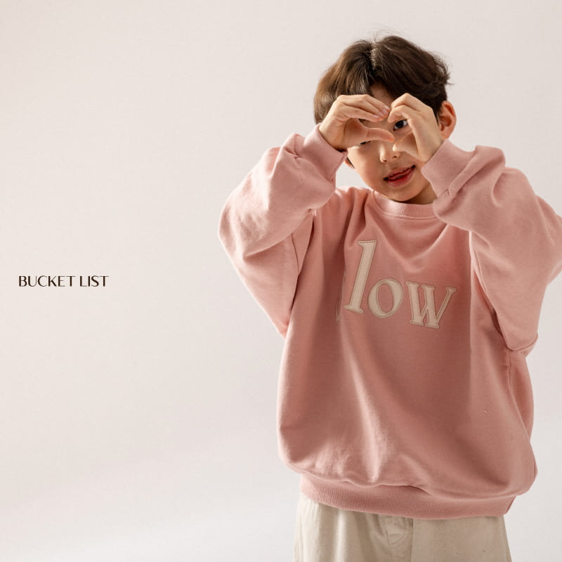 Bucket List - Korean Children Fashion - #littlefashionista - Slow Felt Sweatshirt - 7